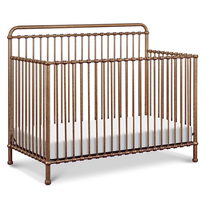 Winston 4 in 1 Convertible Crib Vintage Gold