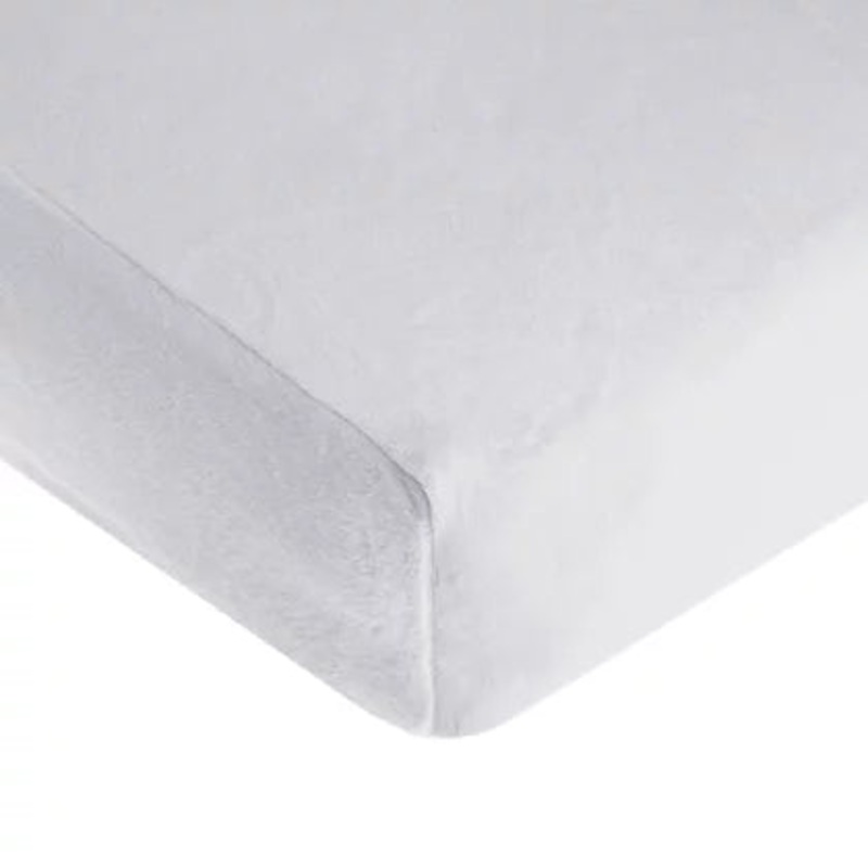 ABC Heavenly Soft Fitted Portable/Mini Crib Sheet Ecru