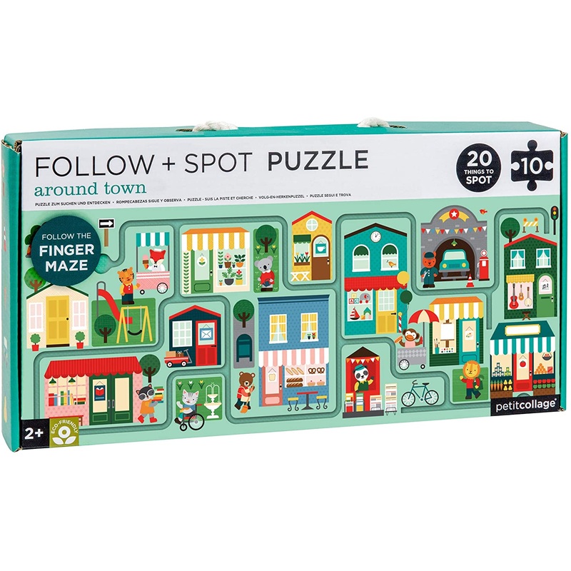 Follow and Spot Finger Puzzle