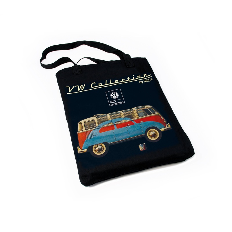 VW T1 BUS & BEETLE PROMOTIONAL SHOPPING BAG – BLACK
