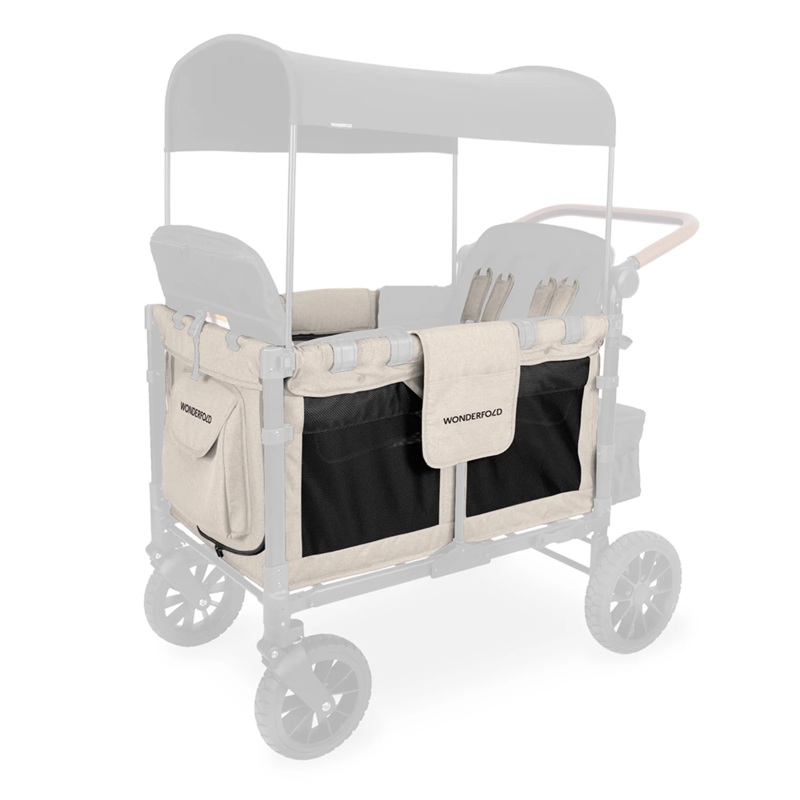 Wonderfold W4 Elite | W4 Luxe / Sandy Beige Carriage Fabric