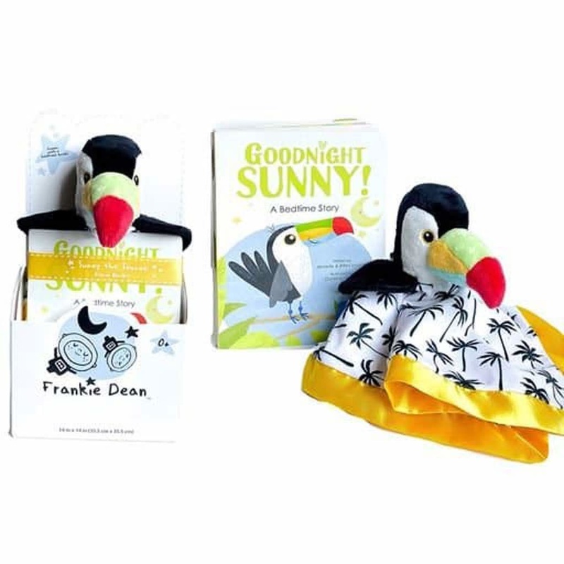 Frankie Dean Dream Blanket and Book, Sunny the Toucan