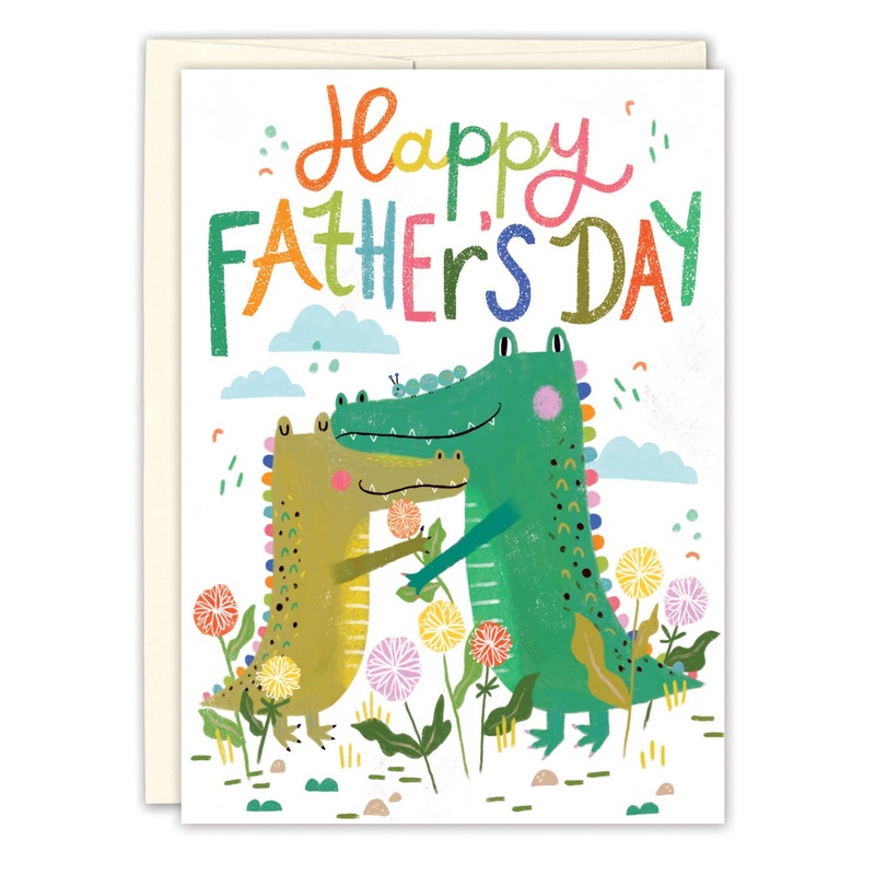 Crocodiles Father’s Day Card