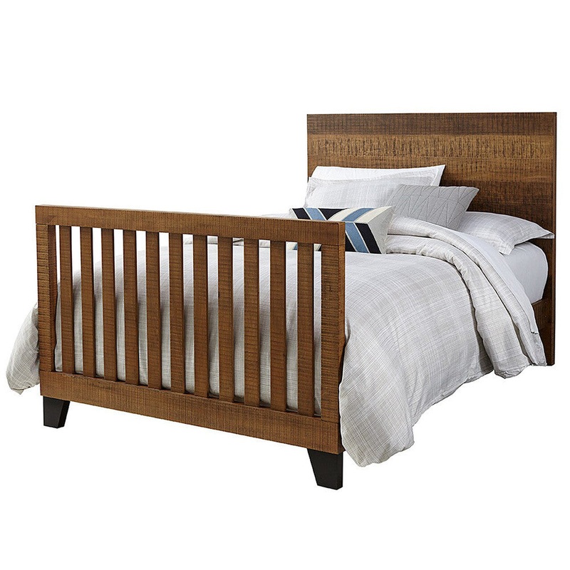 Westwood Urban Rustic Youth Complete Full Bed In Brushed Wheat