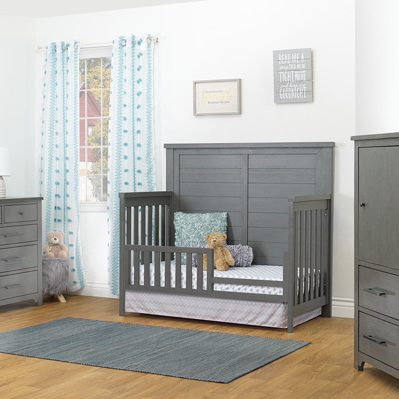 Sorelle Farmhouse 3 Piece Nursery Set in Grigio