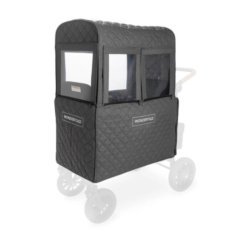 Wonderfold Cold Weather Shield Warm Cover For W2 Elite/Luxe in Gray