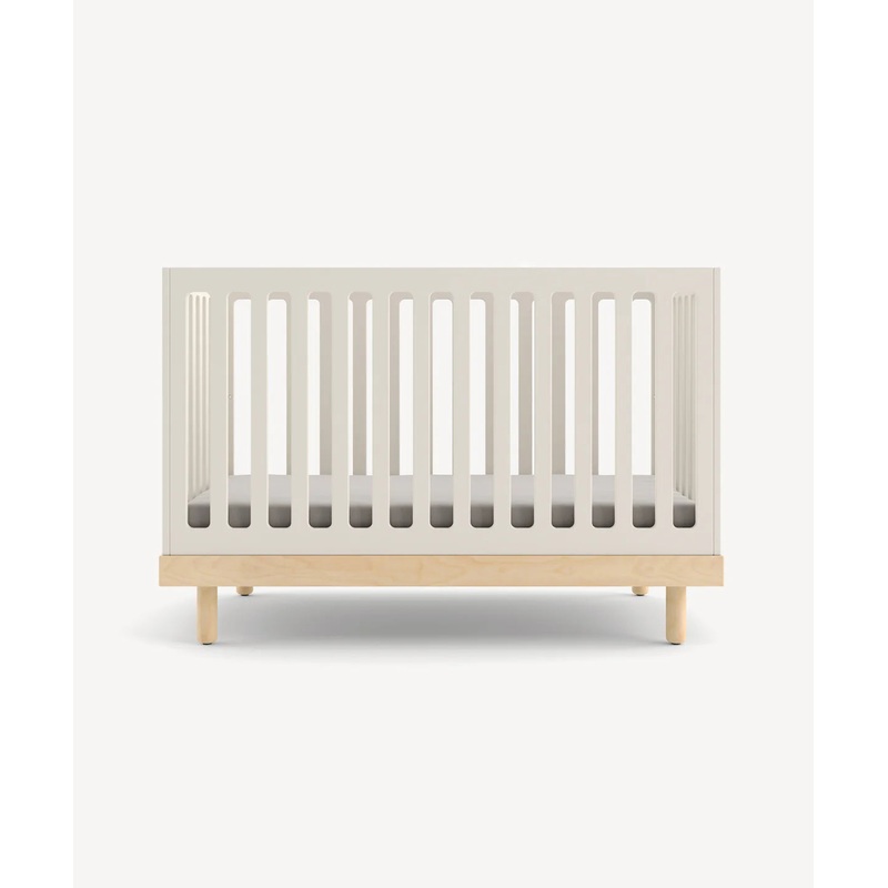 Classic Crib – Oeuf White/Birch