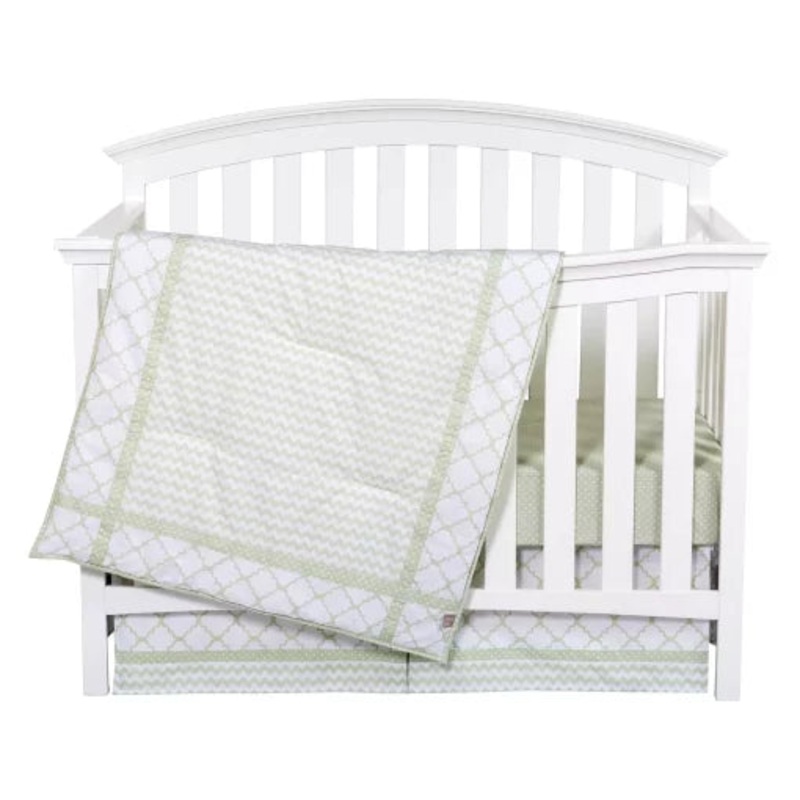 Trend Lab Sea Foam 3 Piece Crib Bedding Set