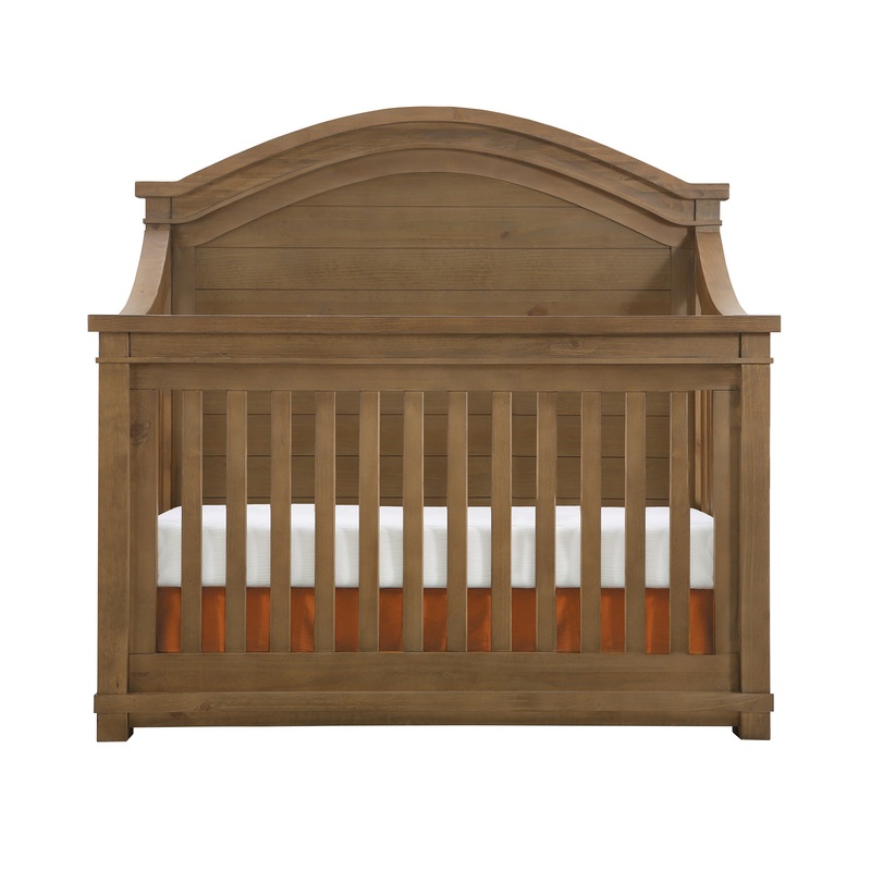 Appleseed Rowan Arch Top Crib Sandwash