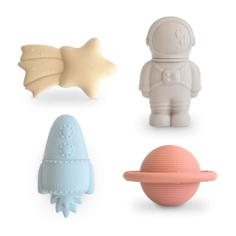 Mushie Bath Set, 4 Pack Space