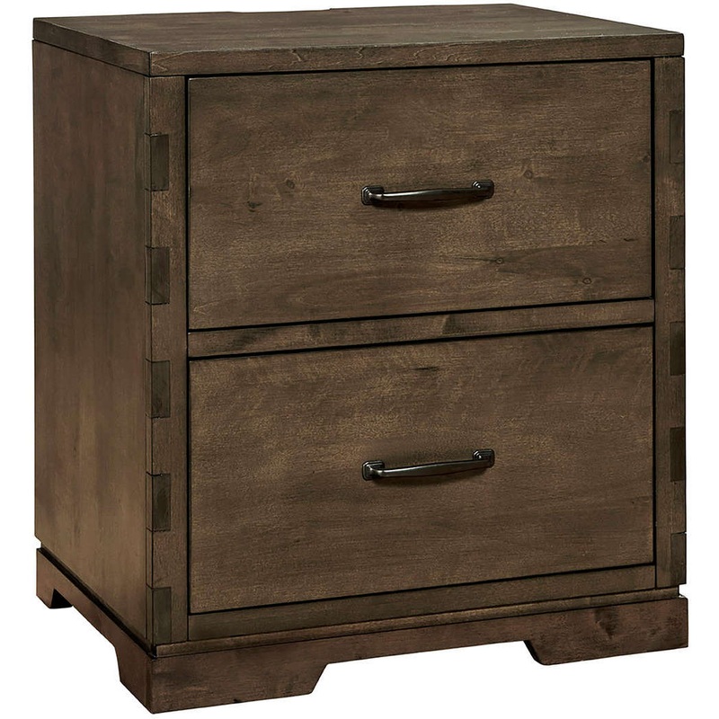 Westwood Baby Dovetail  Nightstand Graphite