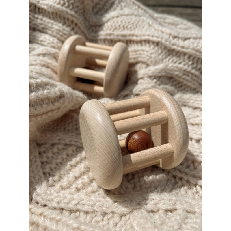 Wooden Baby Bell Cylinder