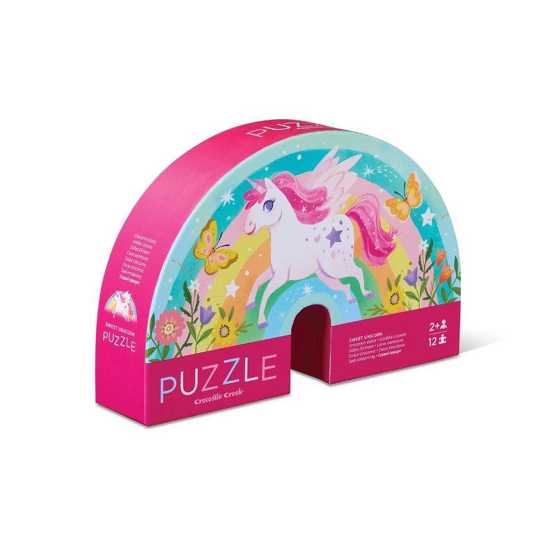 12-Piece Mini Puzzle – Sweet Unicorn