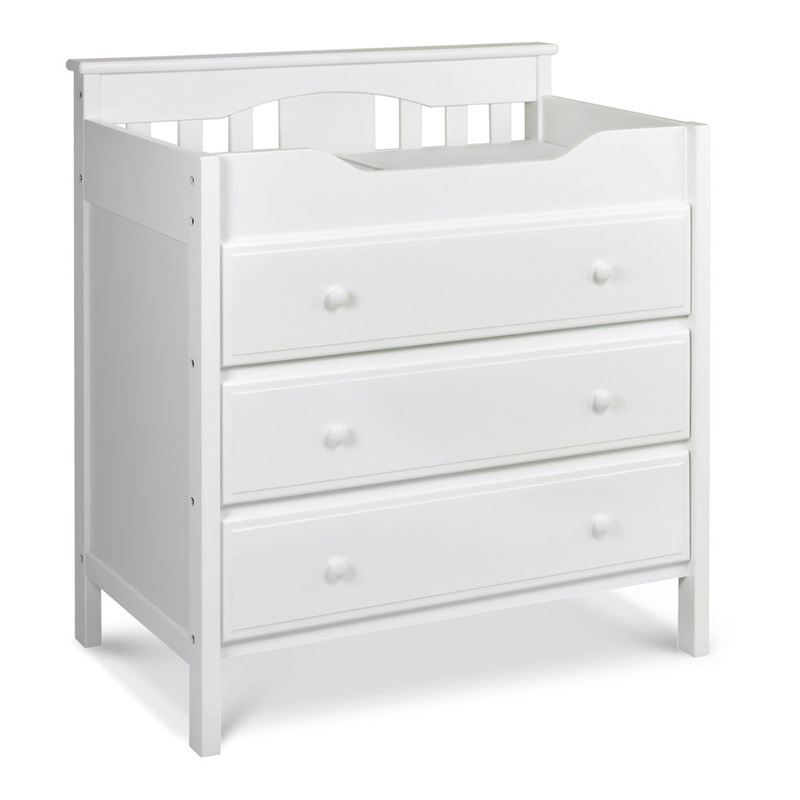 Jayden 3-Drawer Changer Dresser White