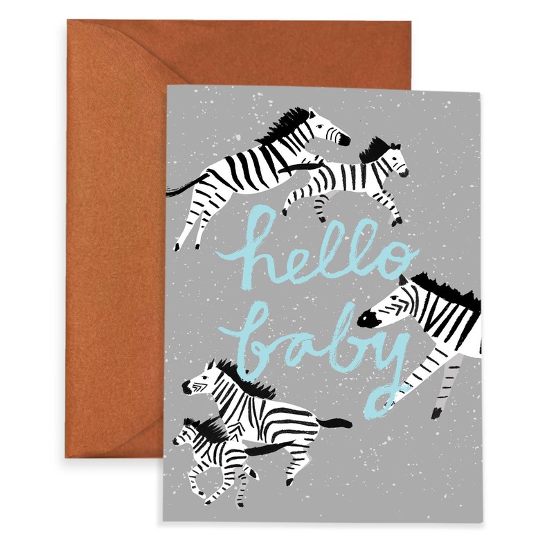 ZEBRA MOMENTS – Baby Card
