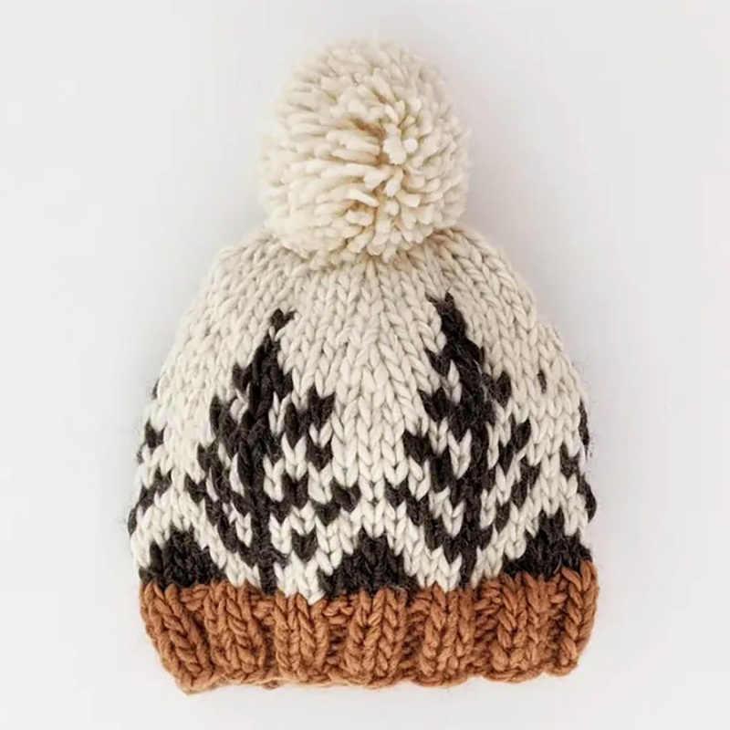 Hand Knit Beanie | Forest 2-6 Years