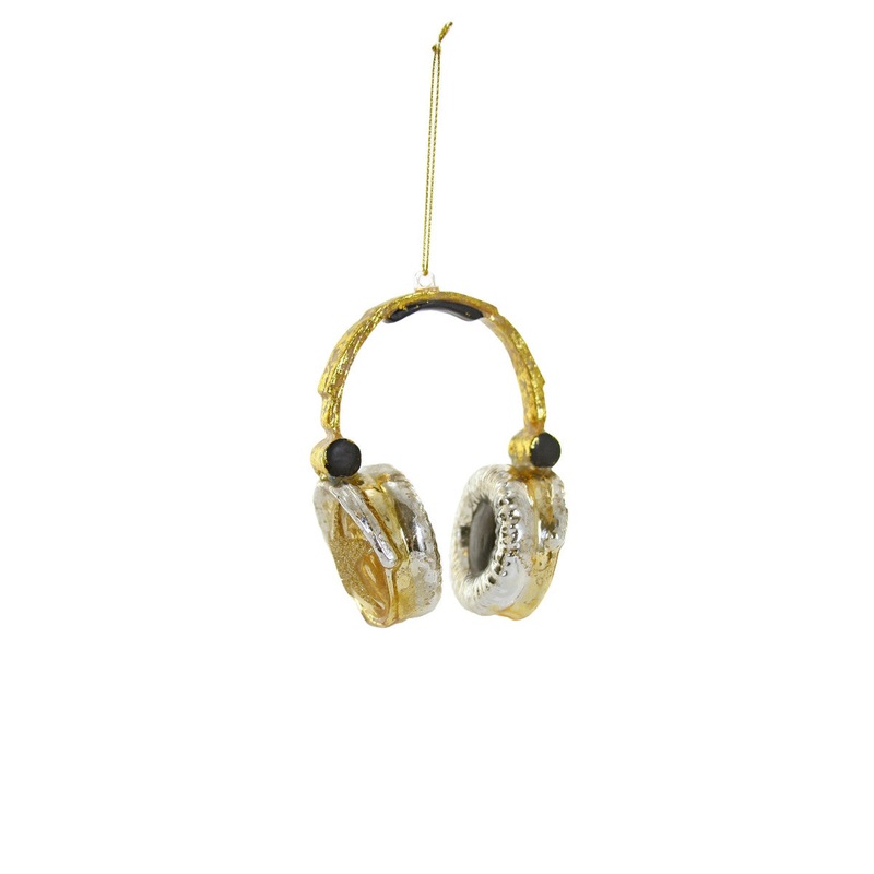 HEADPHONE Christmas Ornament