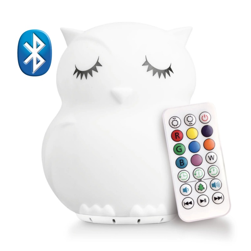 LumiPets Owl Nightlight Bluetooth Speaker