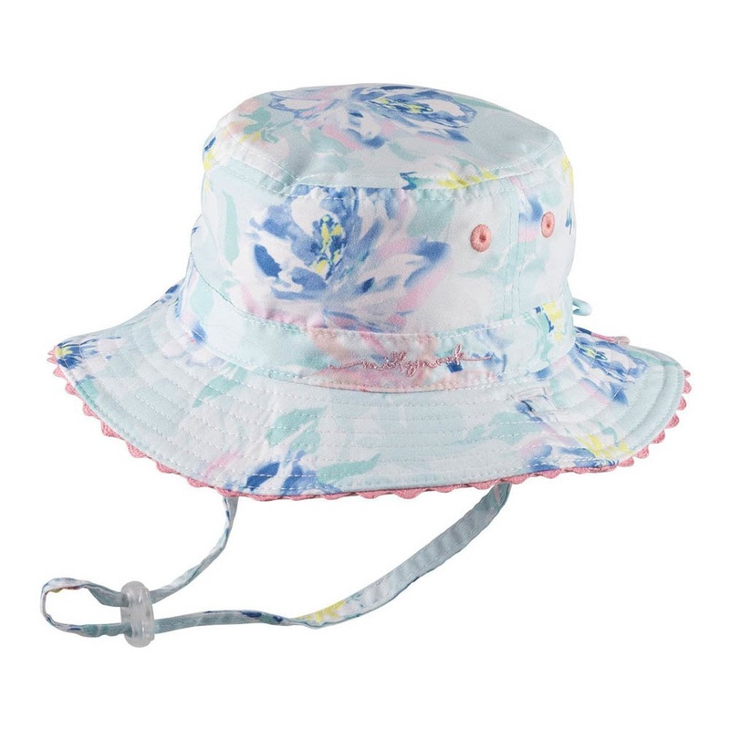 Millymook and Dozer Baby – Bucket Hat – Blush 0-12 Months