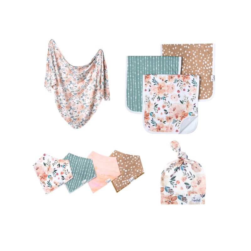 Copper Pearl – Autumn Collection Baby Bandana Bibs
