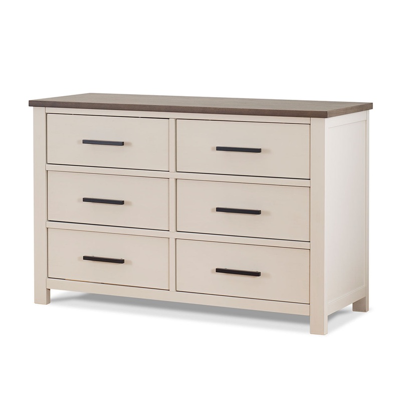 Sorelle Westley Double Dresser in Chocolate Bisque