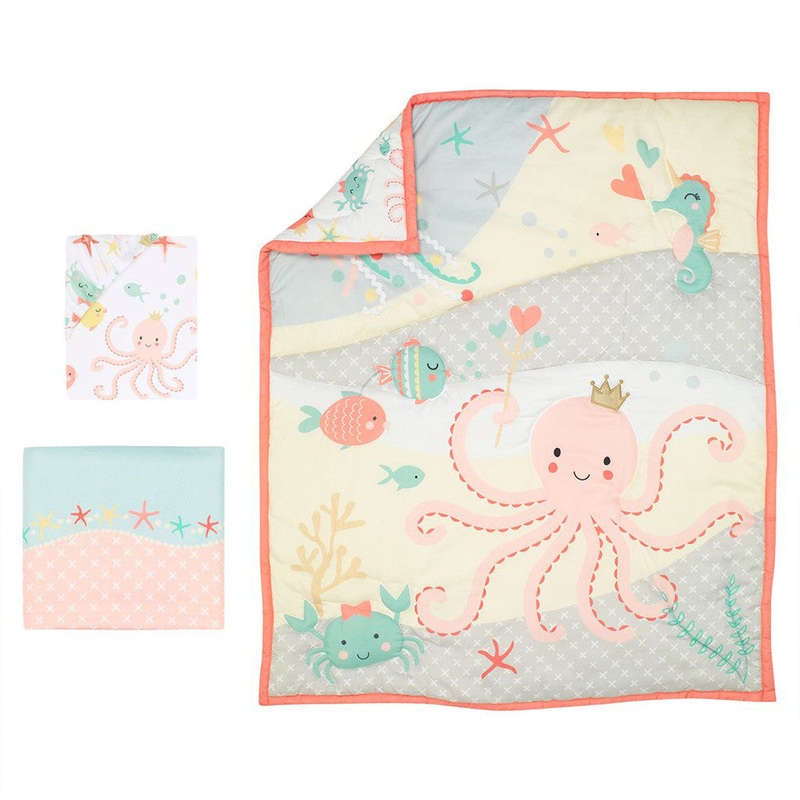 Bedtime Originals Ocean Mist 3-Piece Bedding Set
