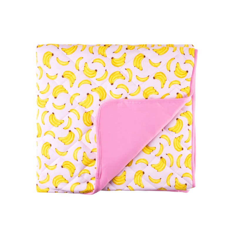 Dream Toddler Blanket – Pink Bananas