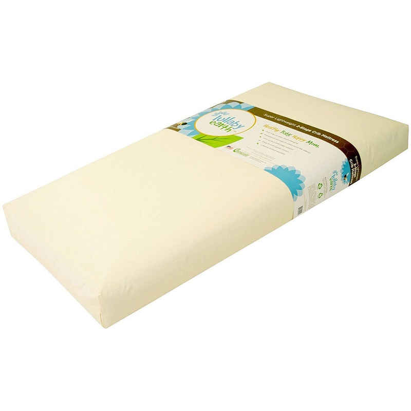 Lullaby Earth Healthy Support Crib Mattress Beige 2-Stage