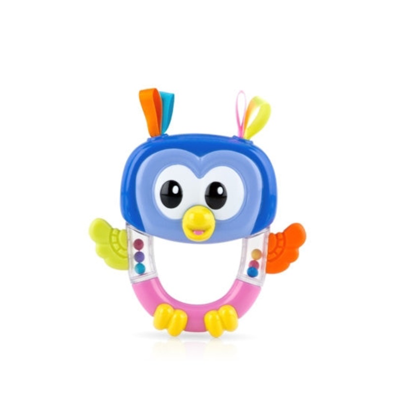 Rattle Pals Teething Toy | Owl