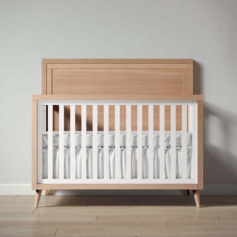 Romina New York Convertible Crib Solid White Solid White