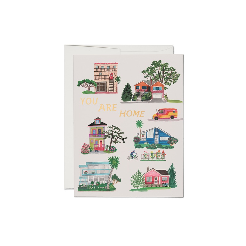 You Are Home housewarming greeting card