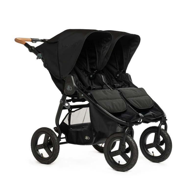 bumbleride Indie Twin Double Stroller Black