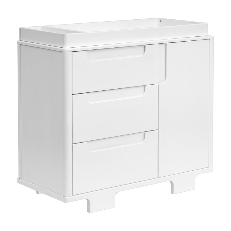 Yuzu 3-Drawer Changer Dresser White