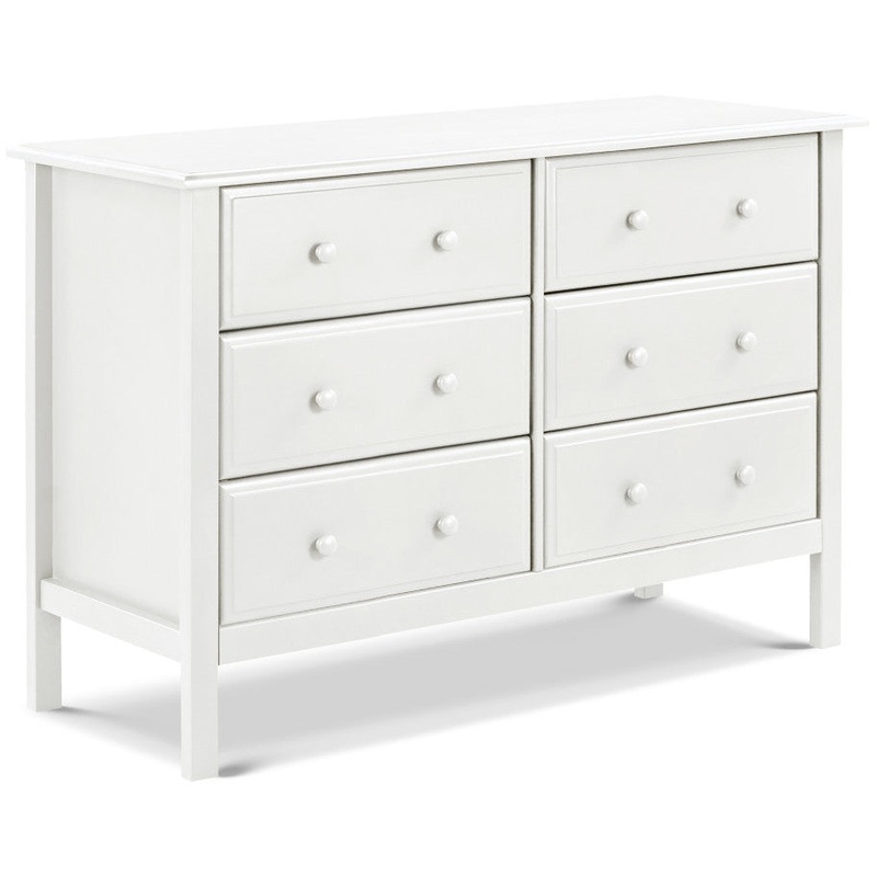 DaVinci Jayden 6-Drawer Double Wide Dresser Chestnut