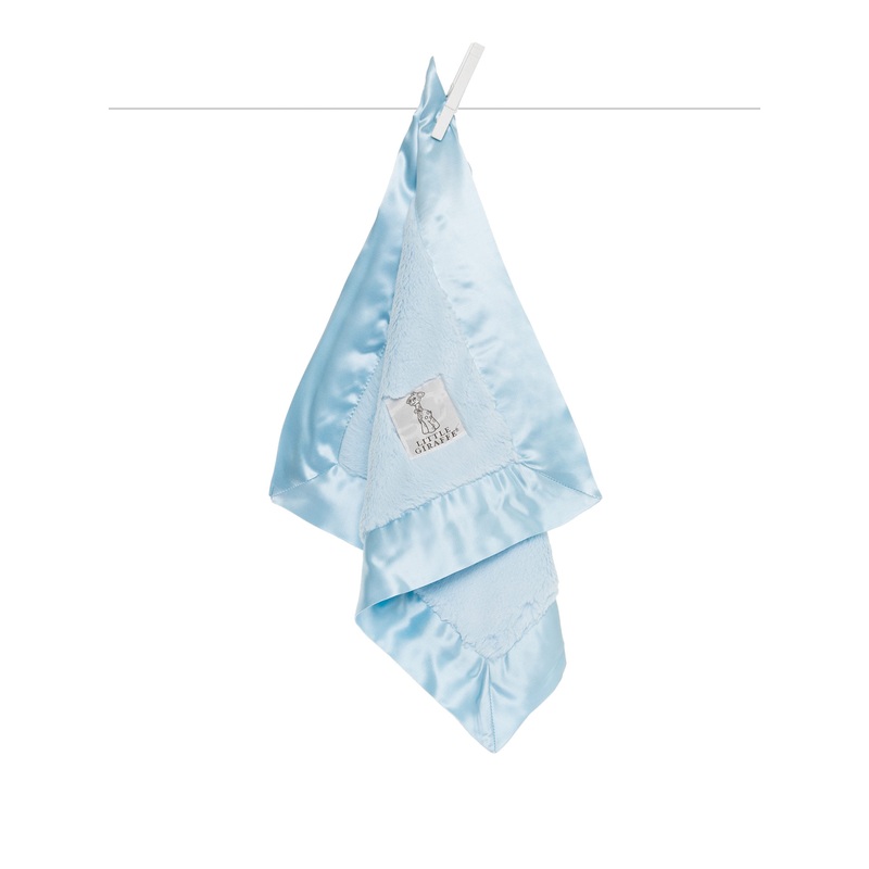 Little Giraffe Luxe Blanky Blue