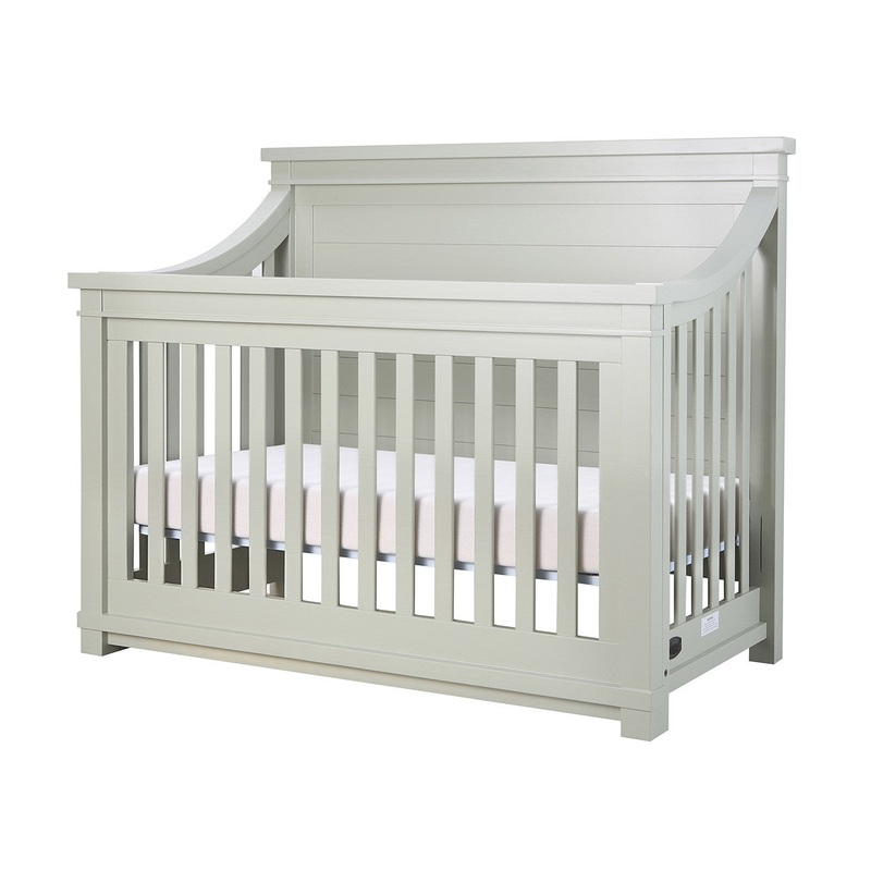 appleseed Rowan Flat Top Crib Sage