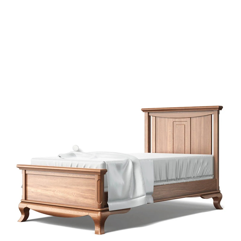 Romina Antonio Twin Bed Solid White