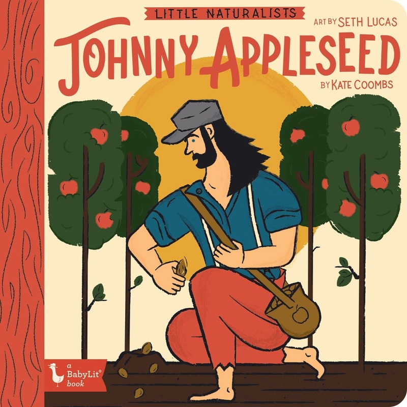 BabyLit Board Book – Little Naturalists: Johnny Appleseed