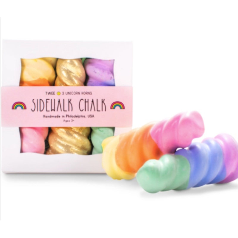 TWEE Unicorn Horn Sidewalk Chalk