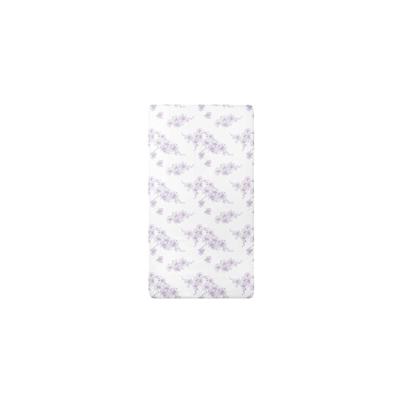 Albi and Alma Changing Pad Sheets Lavender Floral