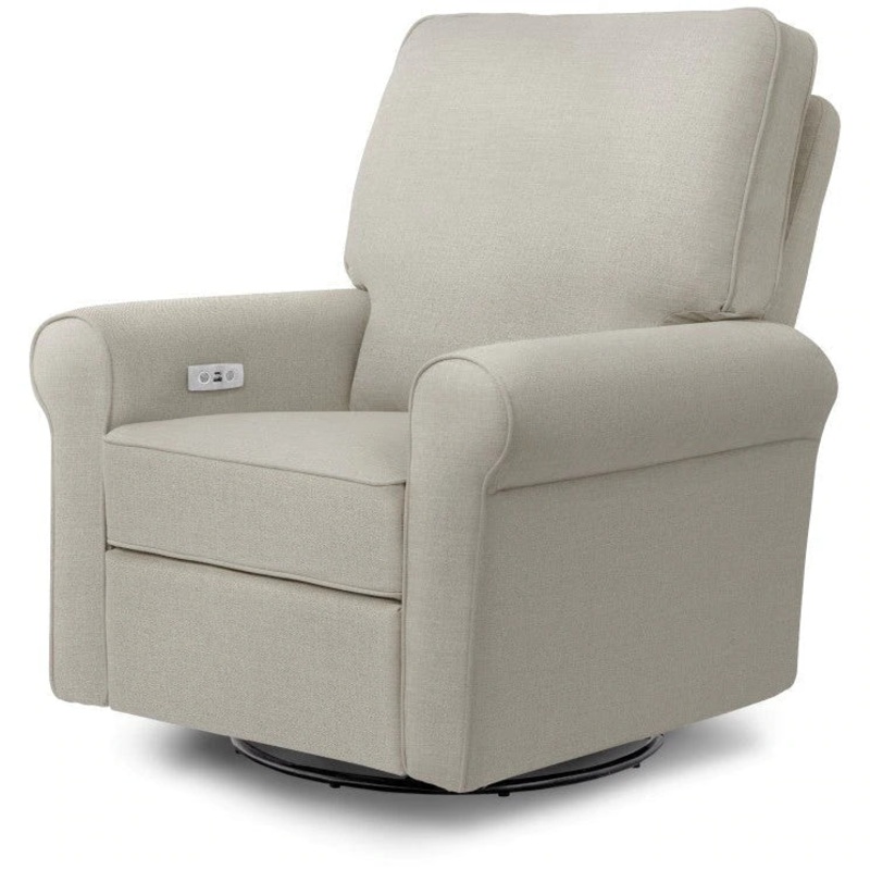 Monogram Monroe Power Recliner and Swivel Glider Performance Eco Grey