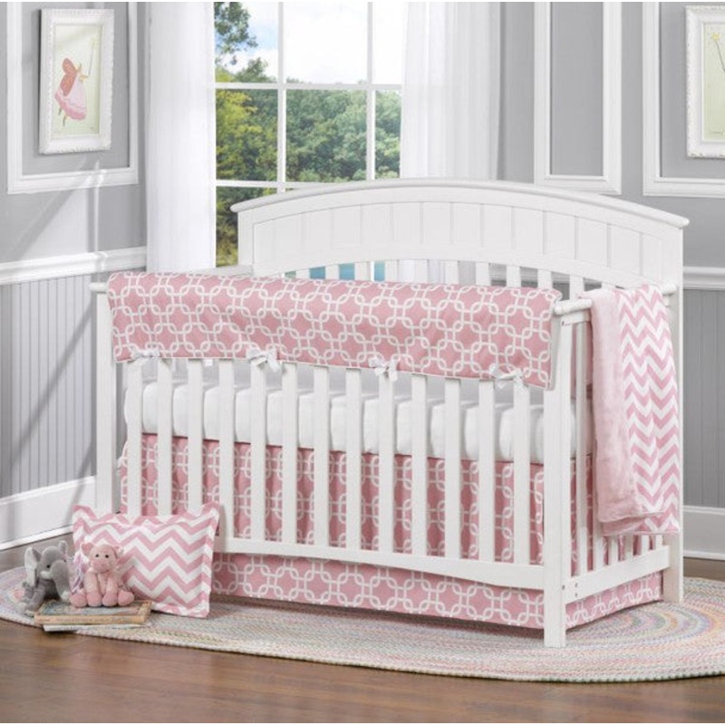 Liz and Roo Pink Metro Bedding Set