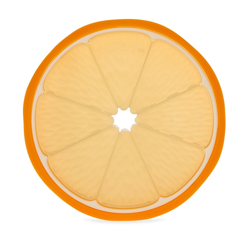 Orange Slice Silicone Teether