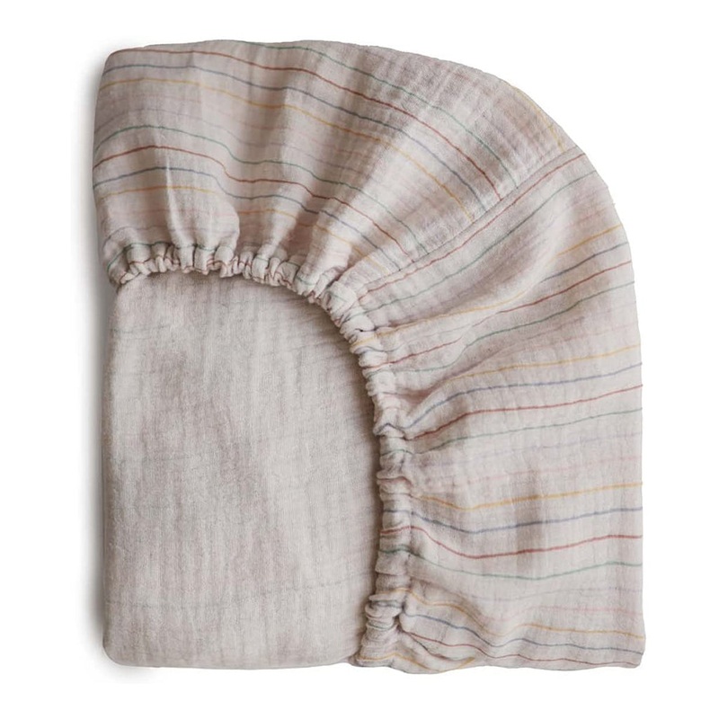 Extra Soft Crib Sheet Retro Stripe
