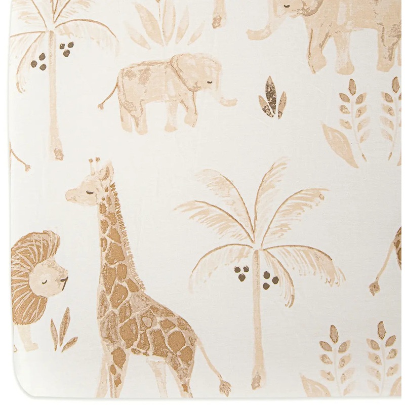 Kendi Crib Sheet | Safari Animal
