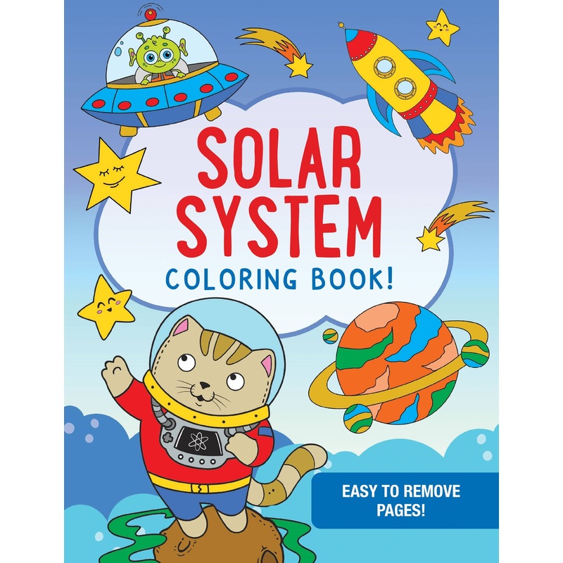 Solar System Coloring Book!