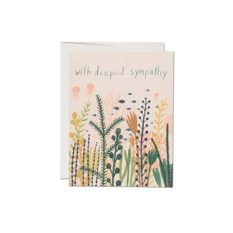 Underwater Sympathy greeting card