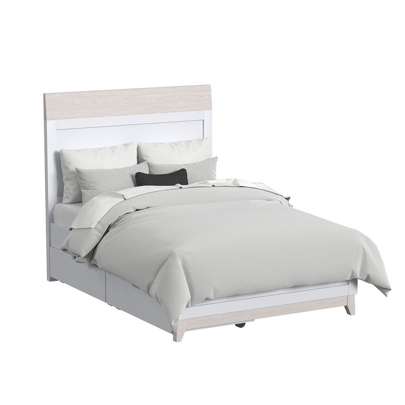 Westwood Rowan Youth Complete Full Bed in Ash Linen