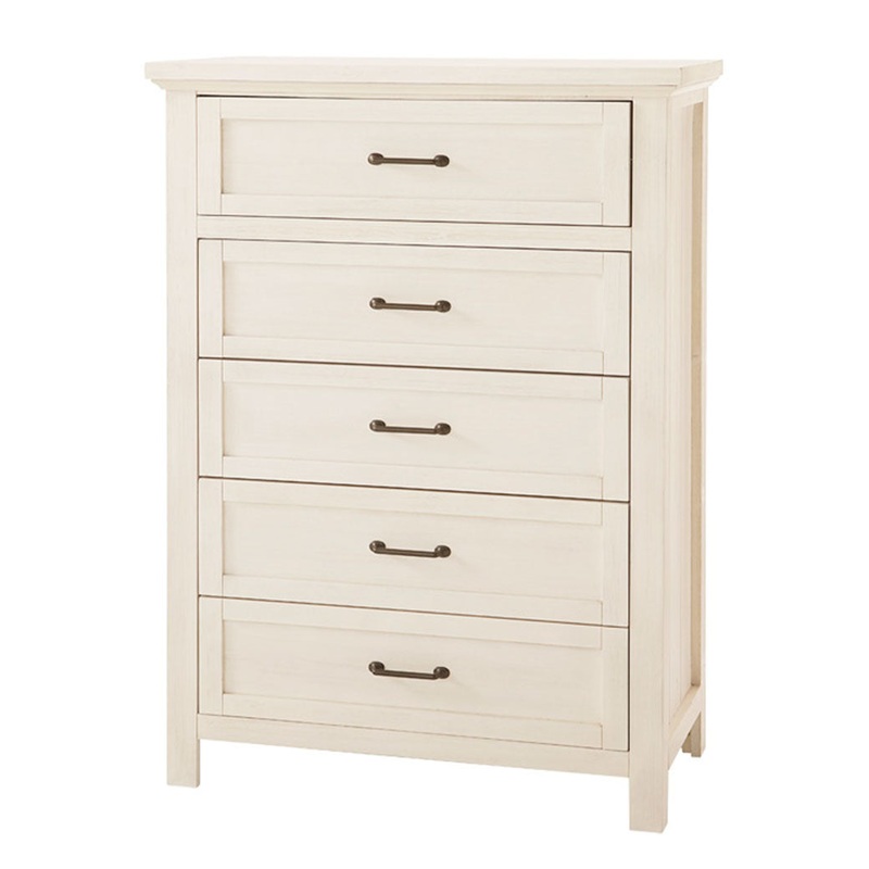 Westfield 5-Drawer Chest Brushed White
