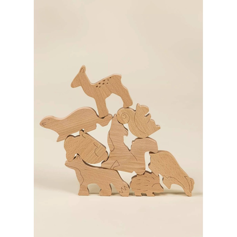 Wooden Balance Puzzle – Forest(8 pcs)